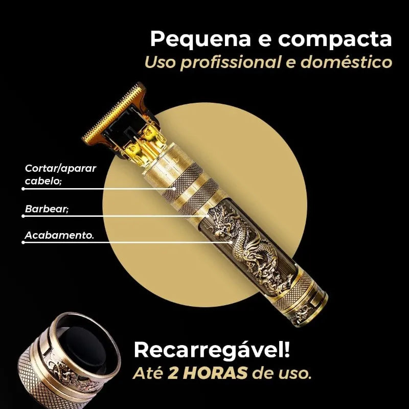 Máquina De Cortar Cabelo Parágrafo Barba Masculina Designer Aleatório Elétrico Profissional